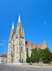 Fototapeta na wymiar Vrsac Cathedral St Gerhard