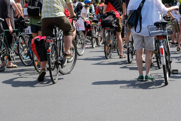 Fototapeta na wymiar bicycle traffic