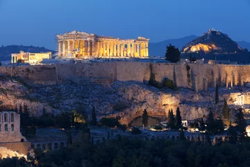Foto op Canvas Akropolis Athene Griekenland Epic © pop_gino