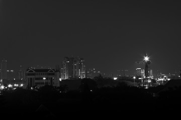 Downtown Jakarta at Night