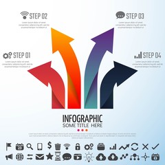 Arrow Infographics Design Template
