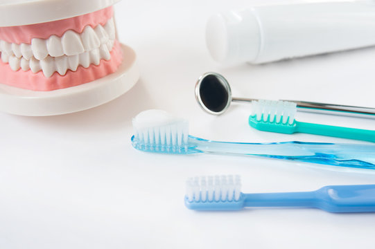歯磨き　虫歯予防イメージ
