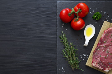 Cibo e ingredienti per cucinare