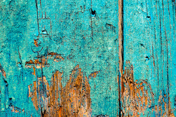 Old painted wood background