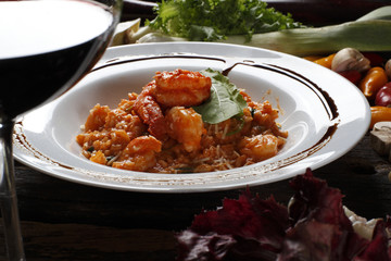Risotto shrimp