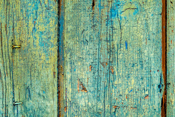 Old painted wood background