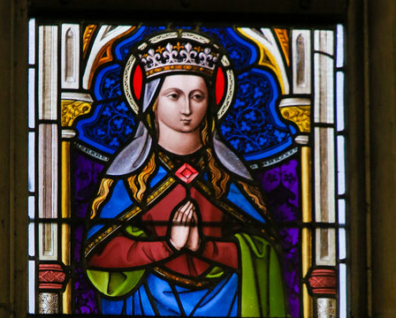 Stained Glass - Mother Mary