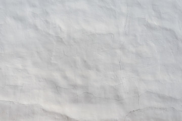 White cement plaster wall background. Plaster texture