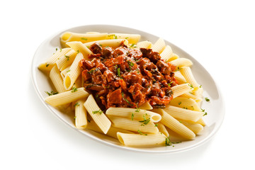 Pasta with tomato sauce