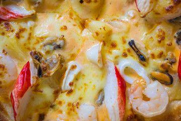 seafood pizza