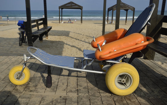 Wheelchair for disabled people
