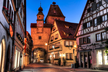 Obraz premium Rothenburg ob der Tauber