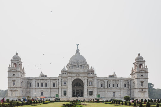 VIctoria Memorial Hall in Kolkata, India