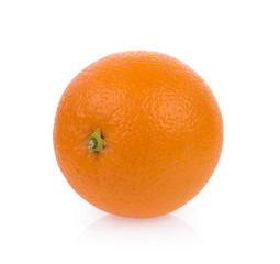 fresh orange isolated on white background