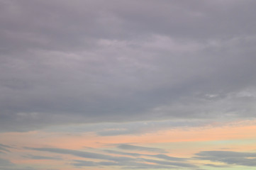 Beautiful evening sky