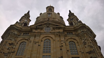 Fototapeta na wymiar Frauenkirche. Neumarkt. Dresden