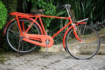 Fototapeta na wymiar old bikcycle