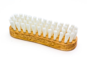 washing brush isolated on white