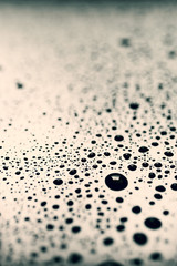 Black water drops, background