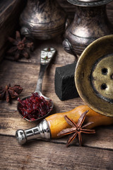 modern hookah with anise flavor