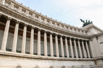 Monumento a Victor Manuel II, Roma, Italia