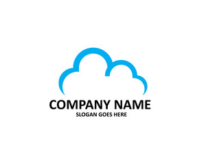 Obraz premium Cloud Logo