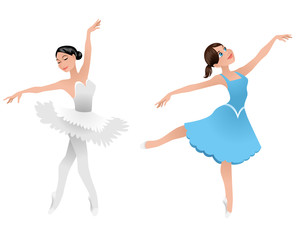 Two young ballerinas © ashva73
