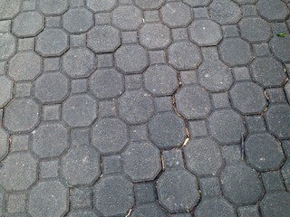 Brick octagonal block