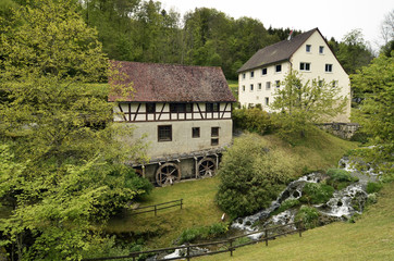 Fototapeta na wymiar Mühlenmuseum Blumegg-Weiler Schwarzwald