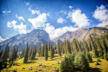 Kyrgyzstan Issik cul mountains