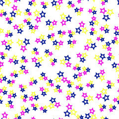 Seamless pattern with stars.
