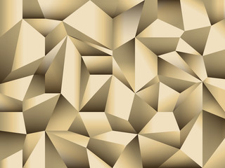 Abstract polygon geometric background. Low poly style vector illustration 