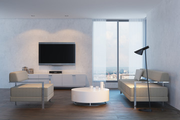 Fototapeta premium modern design of living room