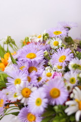 Fototapeta premium Summer flowers from the garden