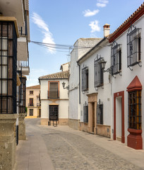 Fototapeta na wymiar A Street in Ronda Spain