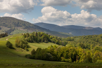 Naklejka premium Mountain landscape, beauty of nature