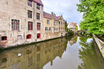 Canals of Bruges, Belgium
