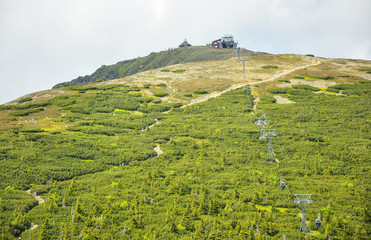 Czeska strona góry Śnieżki