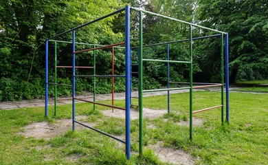 KLettergerüst - Spielplatz - Bunt