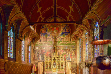 Fototapeta na wymiar Basilica of the Holy Blood - Bruges, Belgium