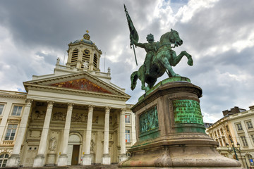 Obraz premium Royal Square - Brussels, Belgium