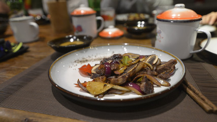 portate in un ristorante cinese