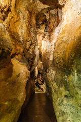 Limestone cave system