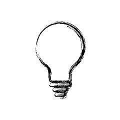 Obraz premium light bulb icon over white background vector illustration
