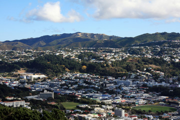 Fototapeta na wymiar Mt Victoria, Wellington, New Zealand