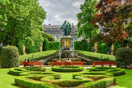 Petit Sablon Park - Brussels, Belgium