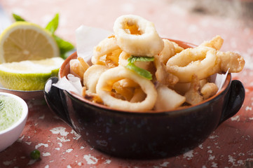 fried squid