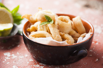 fried squid