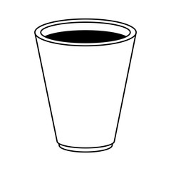 coffee beverage in mug  icon image vector illustration design 