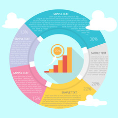 Bussiness Bar Infographic